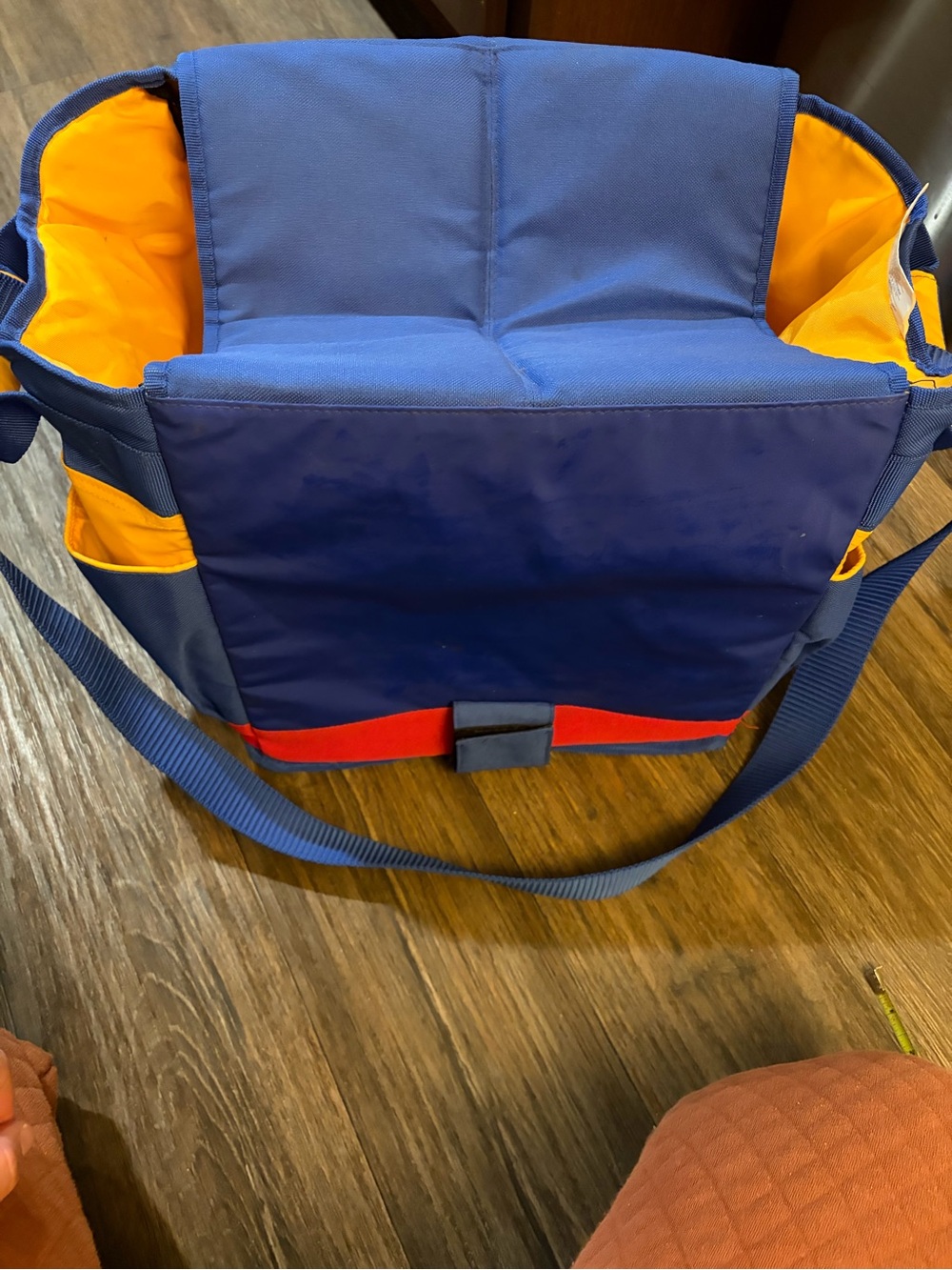Retro 90’s Vintage Fisher Price Baby Diaper Bag Insulated ColorBlock Cooler Tote - Picture 10 of 11